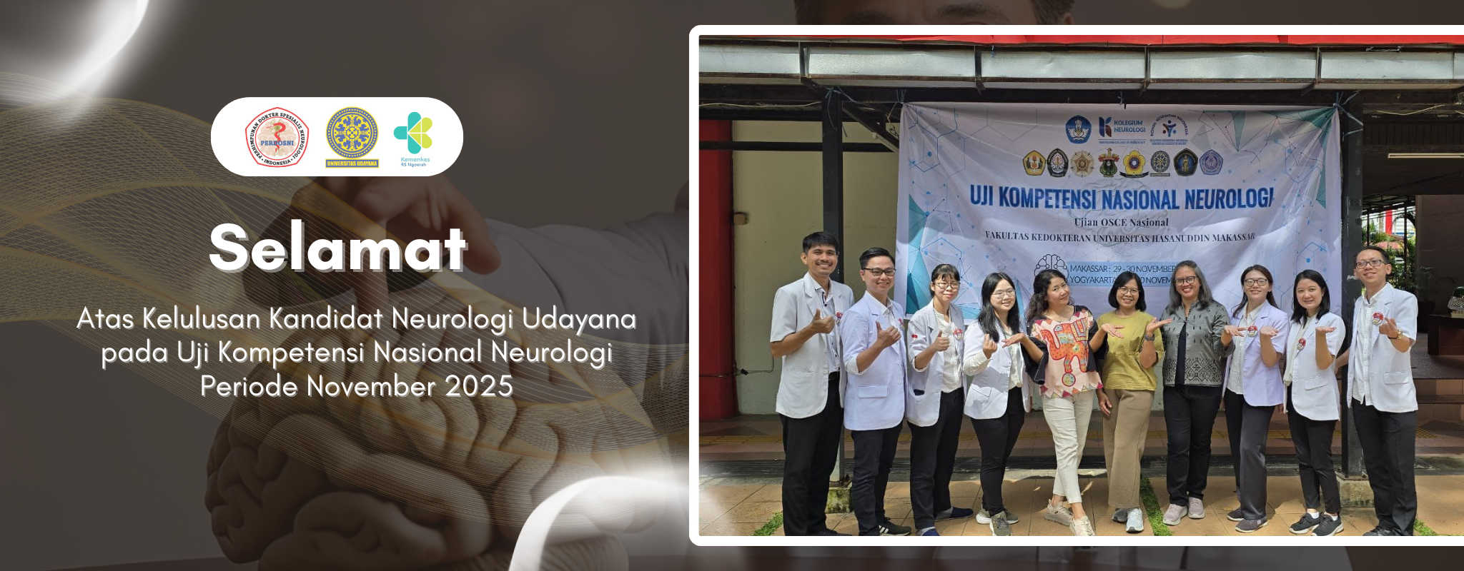 Uji Kompetensi Nasional Neurologi Periode November 2025