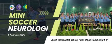 Lomba Mini Soccer Putri Tim Neurologi Udayana dalam rangka BKFK 64 1
