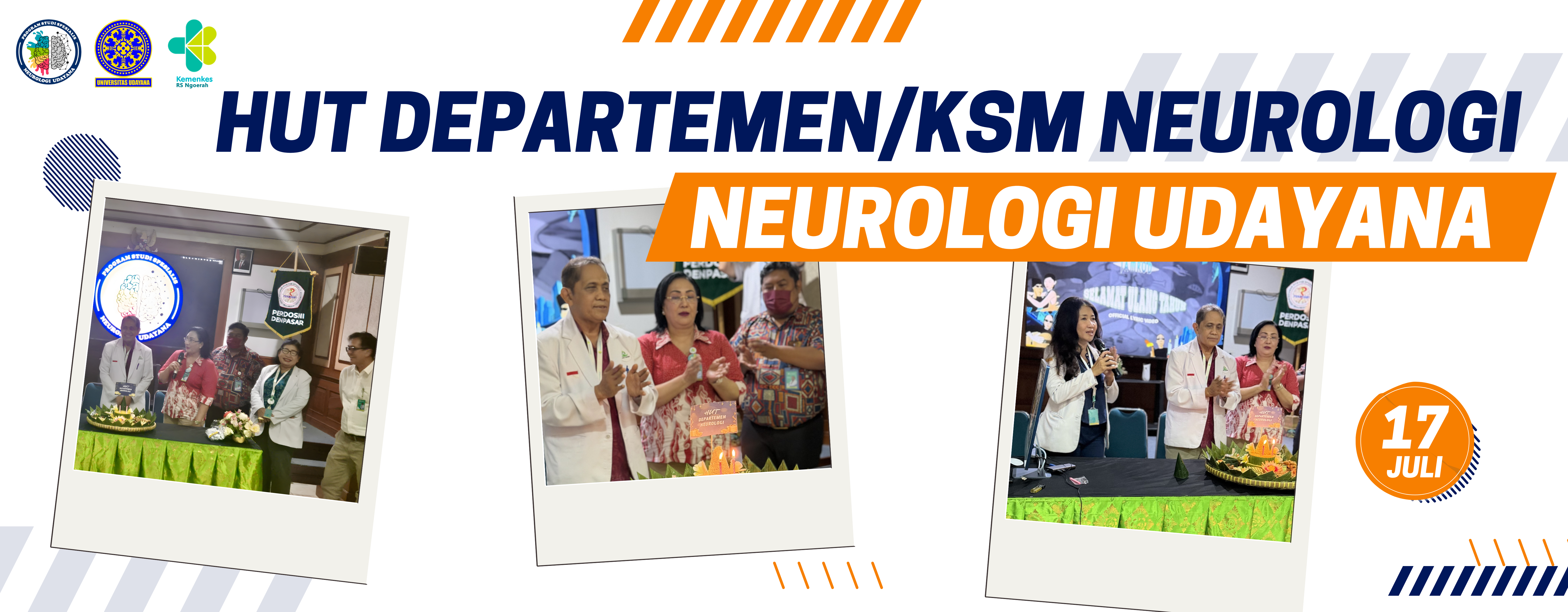 Perayaan HUT Departemen Neurologi Udayana