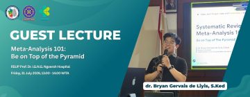 Program Studi Spesialis Neurologi FK Udayana Gelar Kuliah Tamu "Meta-Analysis 101: Be on Top of the Pyramid" Bersama Peraih Rekor MURI
